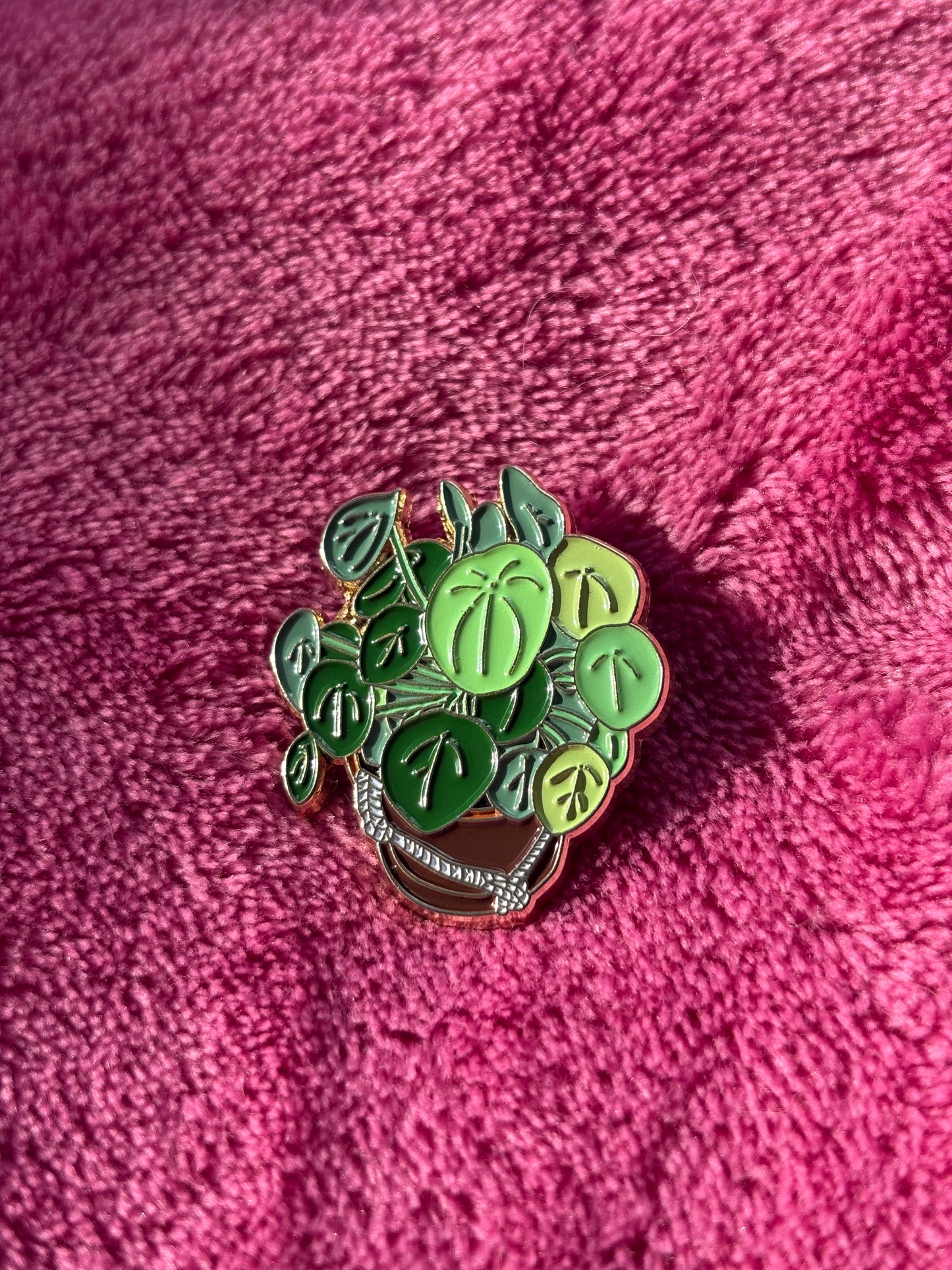 Pilea Po Enamel Pin